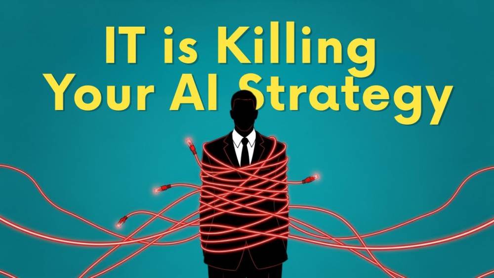 企業のAI戦略が一般的な「罠」にはまり失敗:IT部門に丸投げ