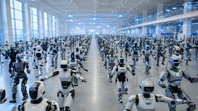 Trung Quốc mở trường học robot hình người đầu tiên thế giới với hơn 100 robot cùng học chung